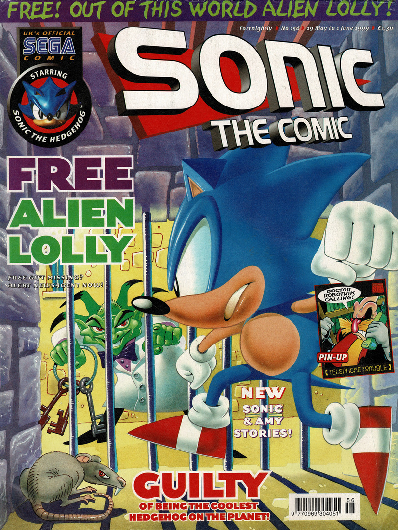 Guilty (of being the coolest Hedgehog on the planet)! The cover