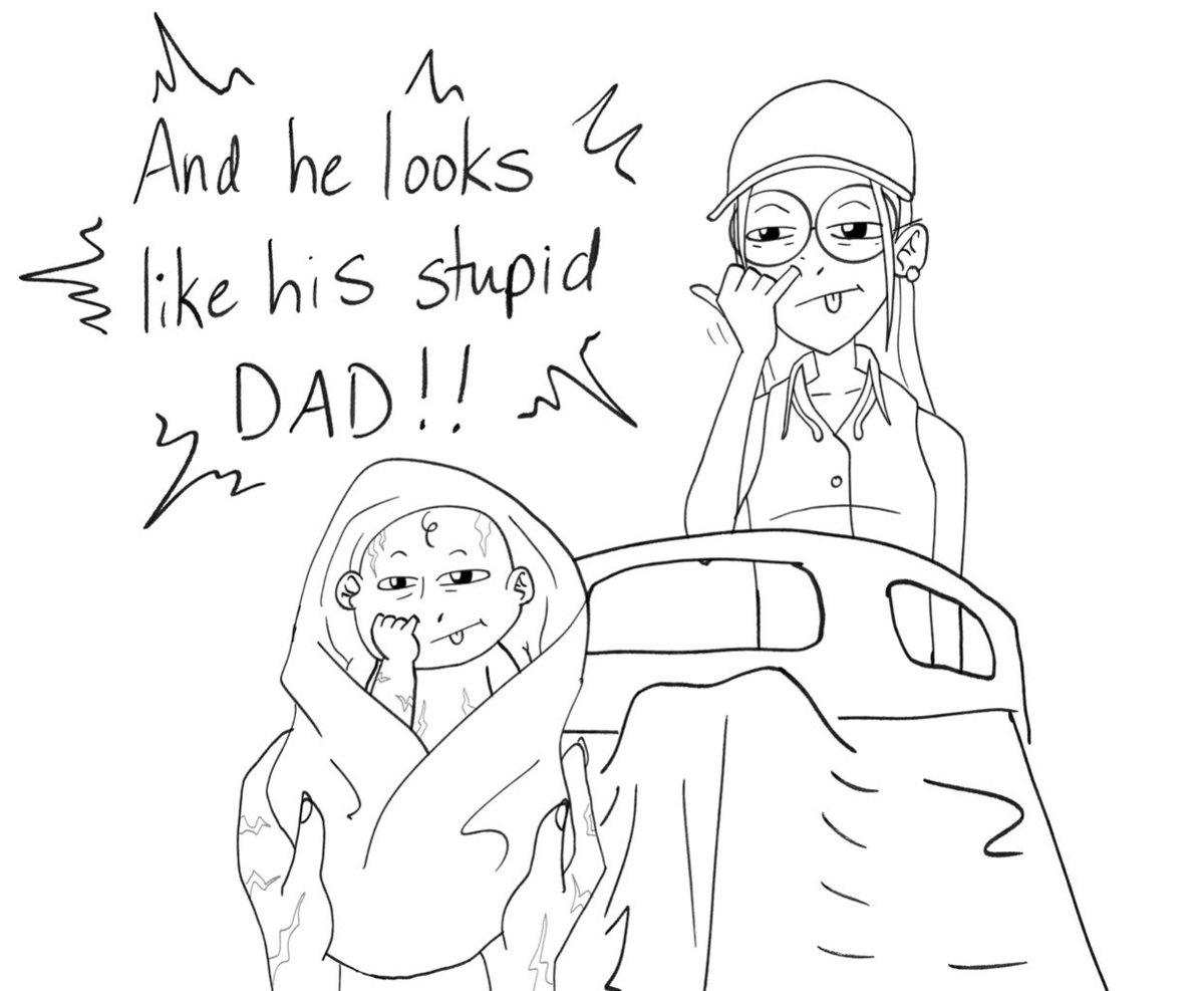 lucidd_dreamzz's tweet photo. Been a while since I drew something dumb…. #KPOPDEMONHUNTERS #rumira https://t.co/QKrCFsZtWJ