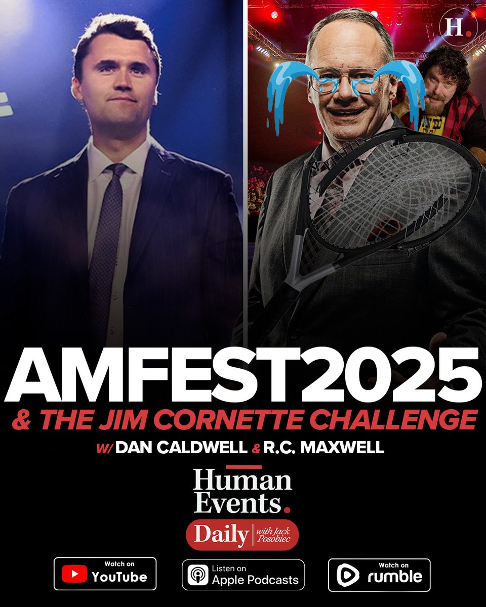 AmericaFest 2025 and the Jim Cornette Challenge

Podcast: podcasts.apple.com/us/podcast/hum…
Rumble: rumble.com/v736v8y-americ…