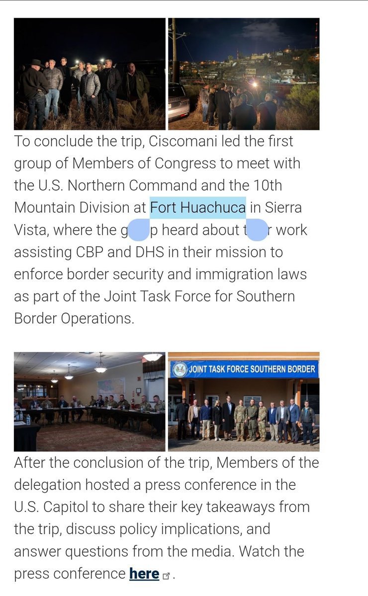 ProjectConstitu's tweet image. 🚨BOMBSHELL: Intel Committee Member, Rep. Mark Amodei SEEN at Fort Huachuca TWIVE This Year – Public Visit in March, Secret One Before Charlie Kirk Hit?🪖

EXPLOSIVE CONNECTION just surfaced tying Congressman Mark Amodei (NV-2, House Appropriations Homeland Security Subcommittee…