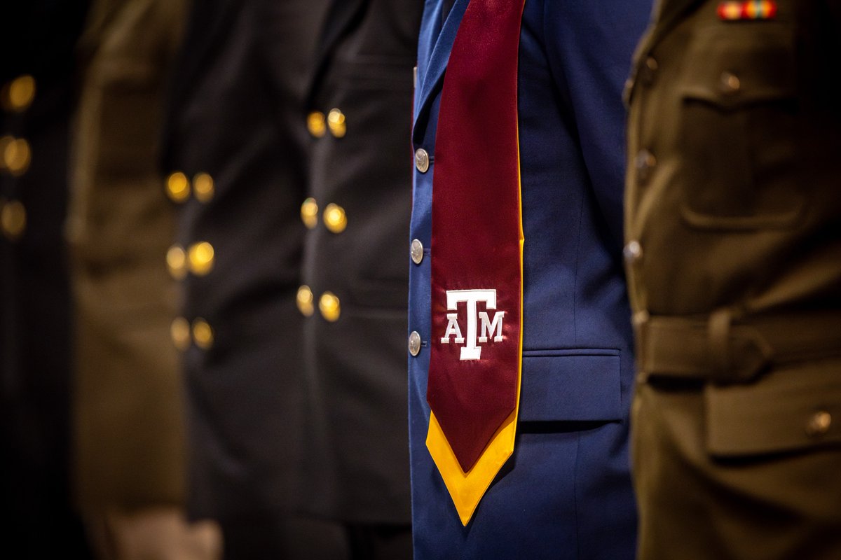 TAMU's tweet photo. This evening, 53 members of the Corps of Cadets took the Oath of Office and were commissioned into the United States Armed Forces.

We are immensely proud of their dedication, their sacrifice and their commitment to lead and serve our nation. Please join us in congratulating these newly commissioned officers as they take the next step in their military careers.

Thank you for choosing to serve. Gig ’Em!