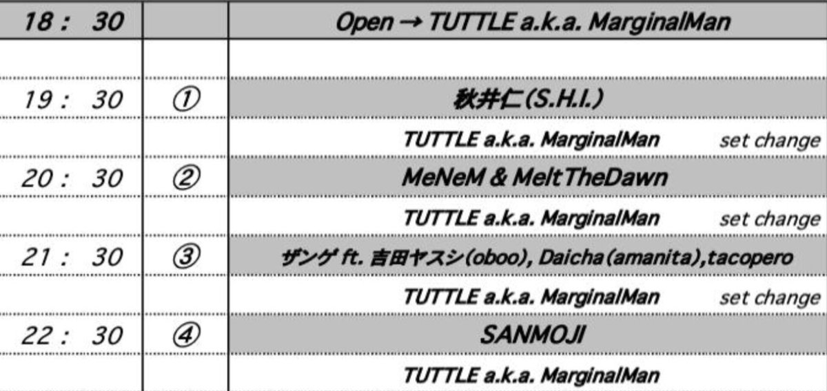 TUTTLE（MarginalMan） tweet media