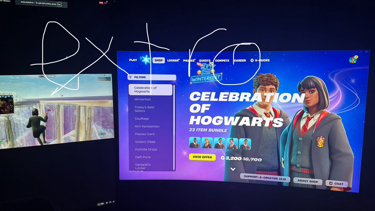 extroftw's tweet image. Merry clixmas