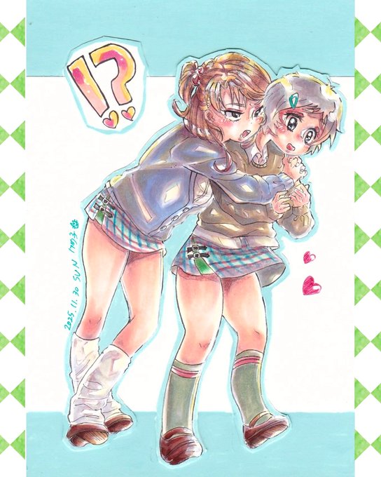 くっつきたい百合

#創作百合
#百合 