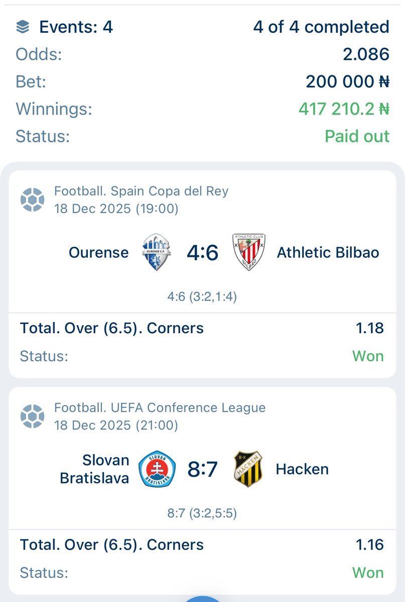 ADT_Freetips's tweet photo. Bet of the Day BOOM on 1xBet ✅✅✅

Congratulations to those who played 🏆🏆🏆

4 wins in a row 🔥🔥🔥

Don't have 1xbet account? 
Register here👉 https://t.co/u5fRoZQwx1
Use promo code 👉 ADT1X https://t.co/6SKEnCYoxR