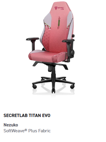 exequiesvlr's tweet photo. @pprxteam @secretlabchairs nezuko as my holiday wishlist !! also tagging my bff because WHY NOT @shajinnnn #SecretLab #WGaming https://t.co/qJgV782q5K