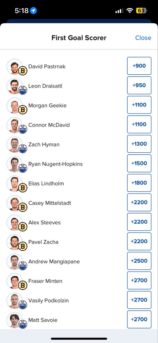 hazard_quinton's tweet photo. PSA for anyone who likes to bet first goal scorer… https://t.co/I2DXr57RV6