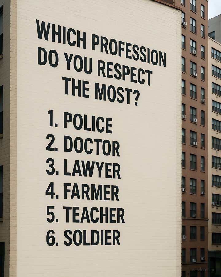 Which PROFESSION? 🤔