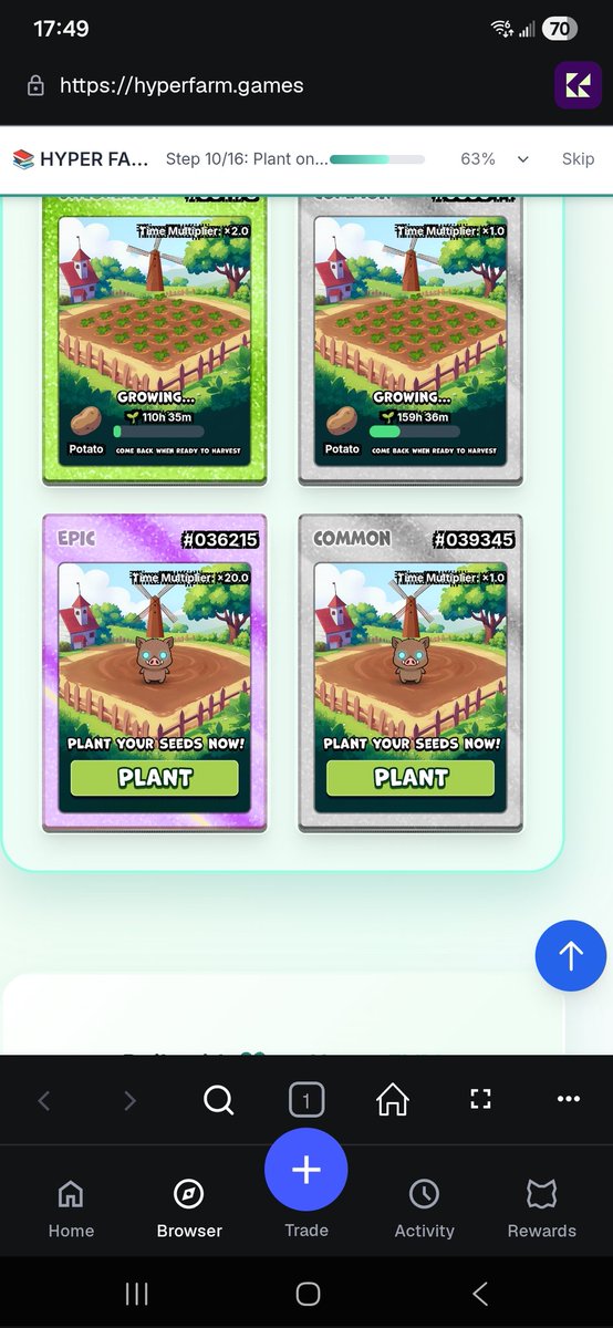 LordVader_187's tweet photo. Nooooooo!

I deserved what I got.

#hyperfarmer
#web3gaming https://t.co/Ep5nUcDosY