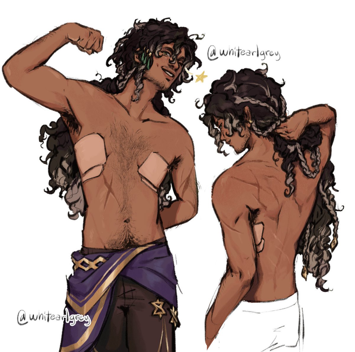 he's proud of it ! :> #sethos #genshin