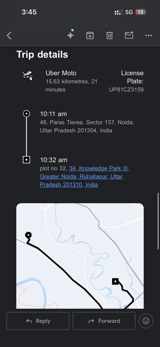 VijCharchit's tweet photo. @UberIN_Support @Uber_India 
Reg - charchit.sup@gmail.com

On 17 of December , i was booking an uber bike and when i tried to pay the uber. It took an charge of 164 rs from my credit card which i was not supposed to pay
It is unethically charged to my account and it is debited https://t.co/K5swwOB1Fo