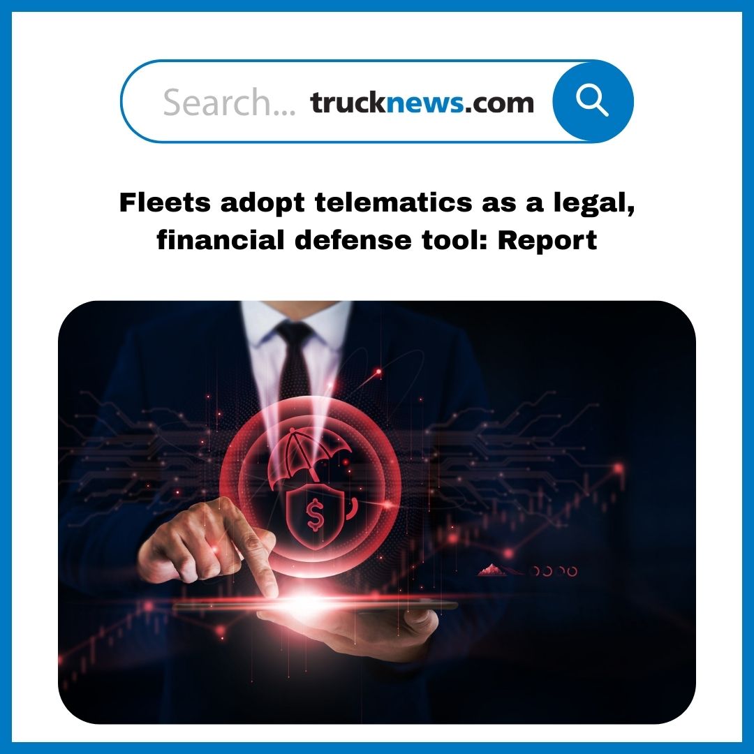 Todaystrucking's tweet image. #Fleets adopt #telematics as a #legal, financial defense tool:  @TeletracNavman reports 
trucknews.com/technology/fle…
#trucking #safety #transportation #trucknews