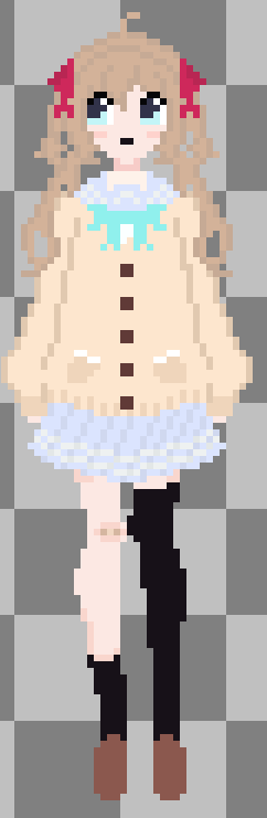 MyNameIsMine99's tweet photo. Day 6 of pixel art practice.
I actually wanted this to be my first post but I was honestly embarrassed by the result. 
Her birthday is the perfect opportunity to show growth. The really bad one was made exactly one week ago.
Happy Birthday Neuro! 
#Heartheartart https://t.co/fES18JOzZk