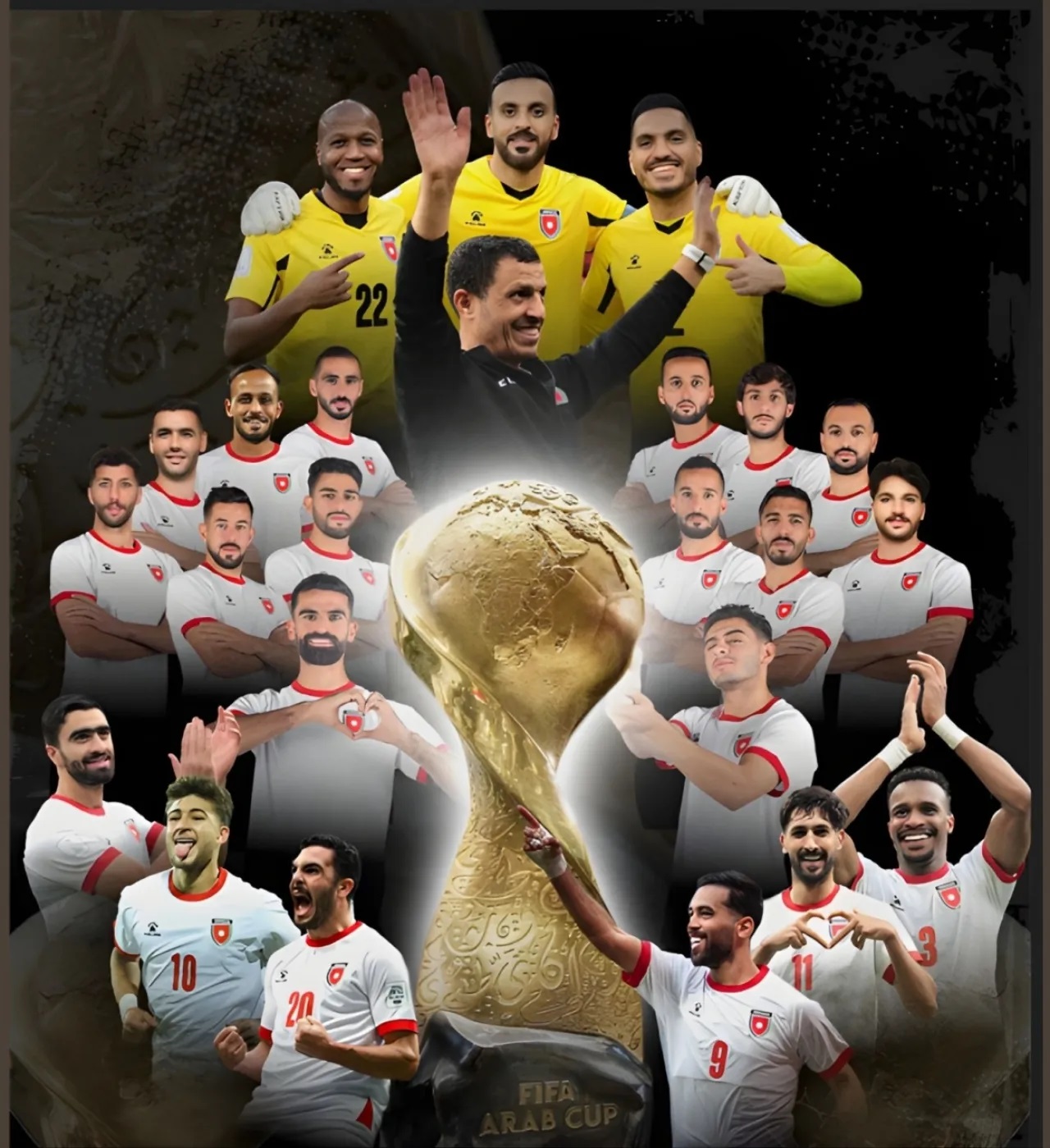 النشامى ينالون 6 ملايين و80 ألف دولار جائزة وصافة كأس العرب 2025 