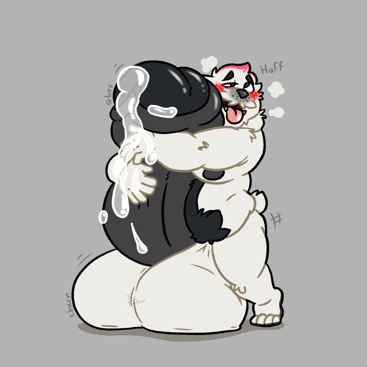 Thesintaur's tweet photo. Looks like Burr needs some extra hands 👀💦💦💦 https://t.co/yWbdoXGnd5