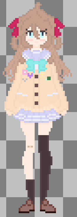 MyNameIsMine99's tweet photo. Day 6 of pixel art practice.
I actually wanted this to be my first post but I was honestly embarrassed by the result. 
Her birthday is the perfect opportunity to show growth. The really bad one was made exactly one week ago.
Happy Birthday Neuro! 
#Heartheartart https://t.co/fES18JOzZk