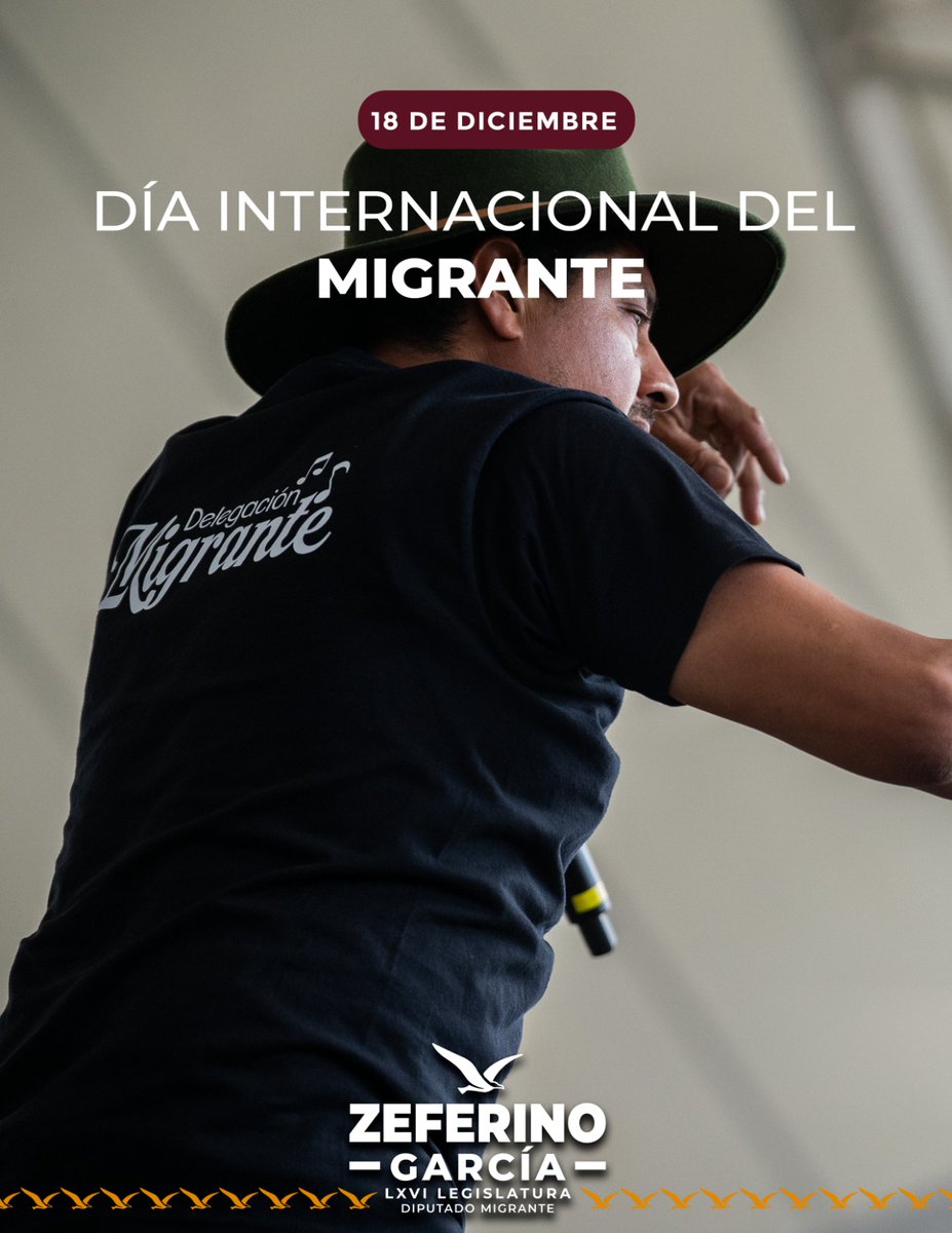 Hoy se conmemora, a nivel internacional, el Día del Migrante.
Por los hermanos migrantes que hoy no están y por quienes sí están, seguimos firmes en el compromiso de trabajar por nuestra comunidad.
Saludos a todas y todos.
#DiputadoMigrante
#LXVILegislatura
#PorLosMigrantes