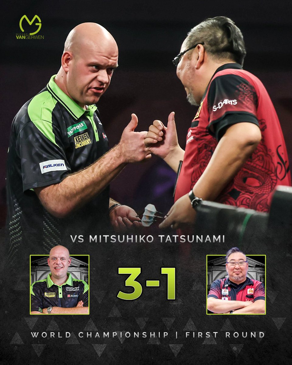 Michael Van Gerwen tweet media