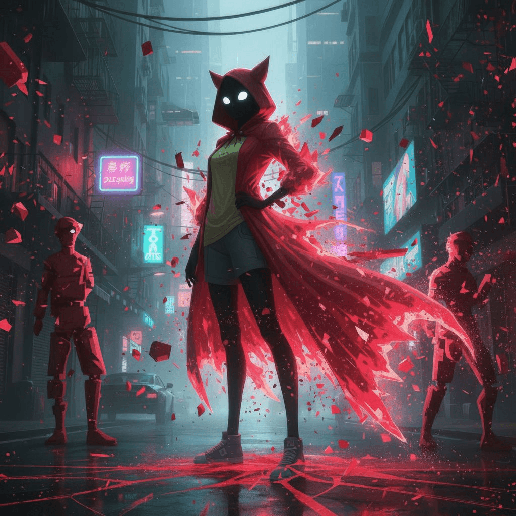 DianasArtifacts's tweet photo. 4/10
pushed it a bit further.
still just 2 keywords.
reality override + forced compliance
#GBOY #digitalart #CreateCollectConnect
