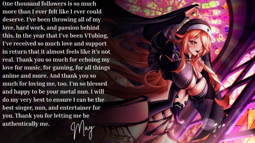 Thank you for supporting me this much 💜🙏🥹 I will continue to work hard to deserve it! 

1K ON TWITCH!!! 🔓✅