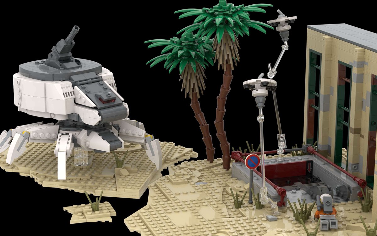 TheRooster's tweet photo. Lego Bombardier by u/fennec_farts https://t.co/vTwJjWJF0C