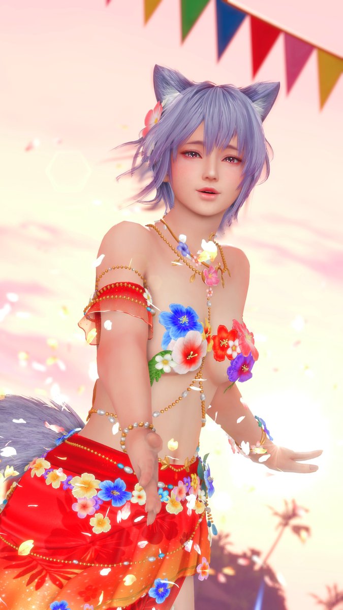 アニバのガチャ運良かった反動か、クリスマスガチャは全敗だー😭
#DOAXVV ＃しずく