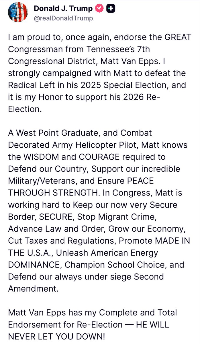 Matt Van Epps tweet media