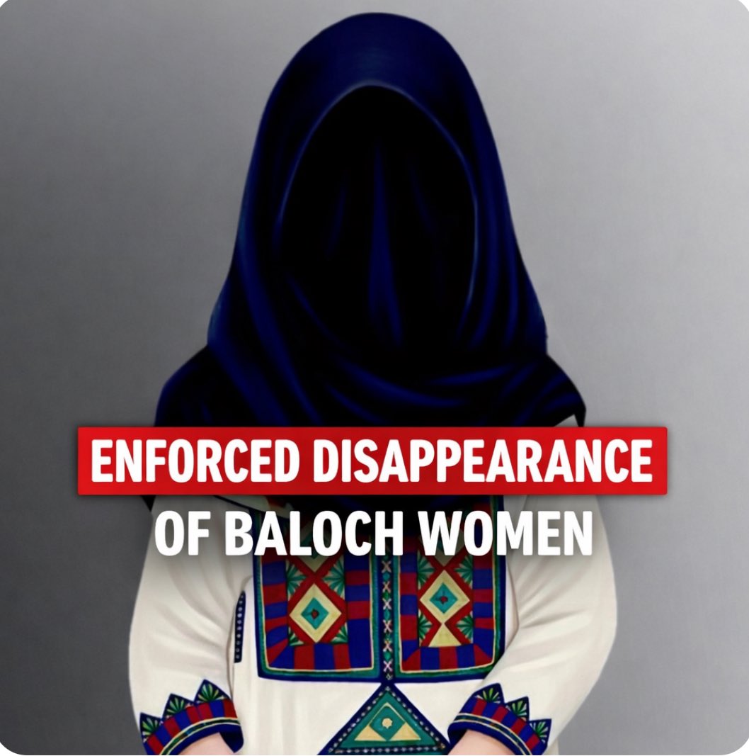 Ashfibaloch80's tweet photo. 𝐒𝐭𝐨𝐩 𝐄𝐧𝐟𝐨𝐫𝐜𝐞𝐝 𝐃𝐢𝐬𝐚𝐩𝐩𝐞𝐚𝐫𝐚𝐧𝐜𝐞 𝐎𝐟 𝐁𝐚𝐥𝐨𝐜𝐡 𝐖𝐨𝐦𝐞𝐧 !
#SaveBalochWomen
#EnforcedDisappearances
#stophumanrightsviolations
#StopStateViolence
#JusticeForBaloch https://t.co/QtgWMjbSeH