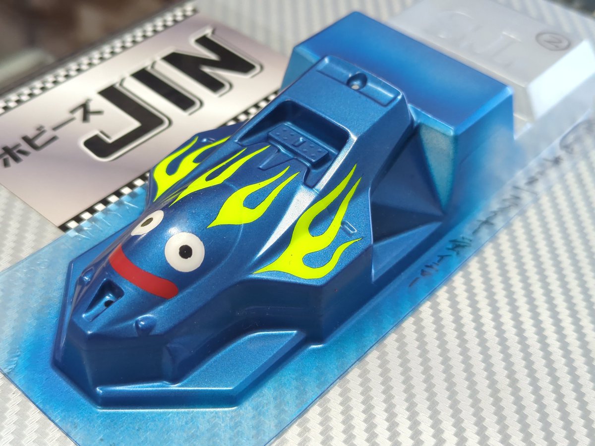 ミニ四駆ボディ塗装】 今回塗装したボディです。 現在の塗装待ちは1