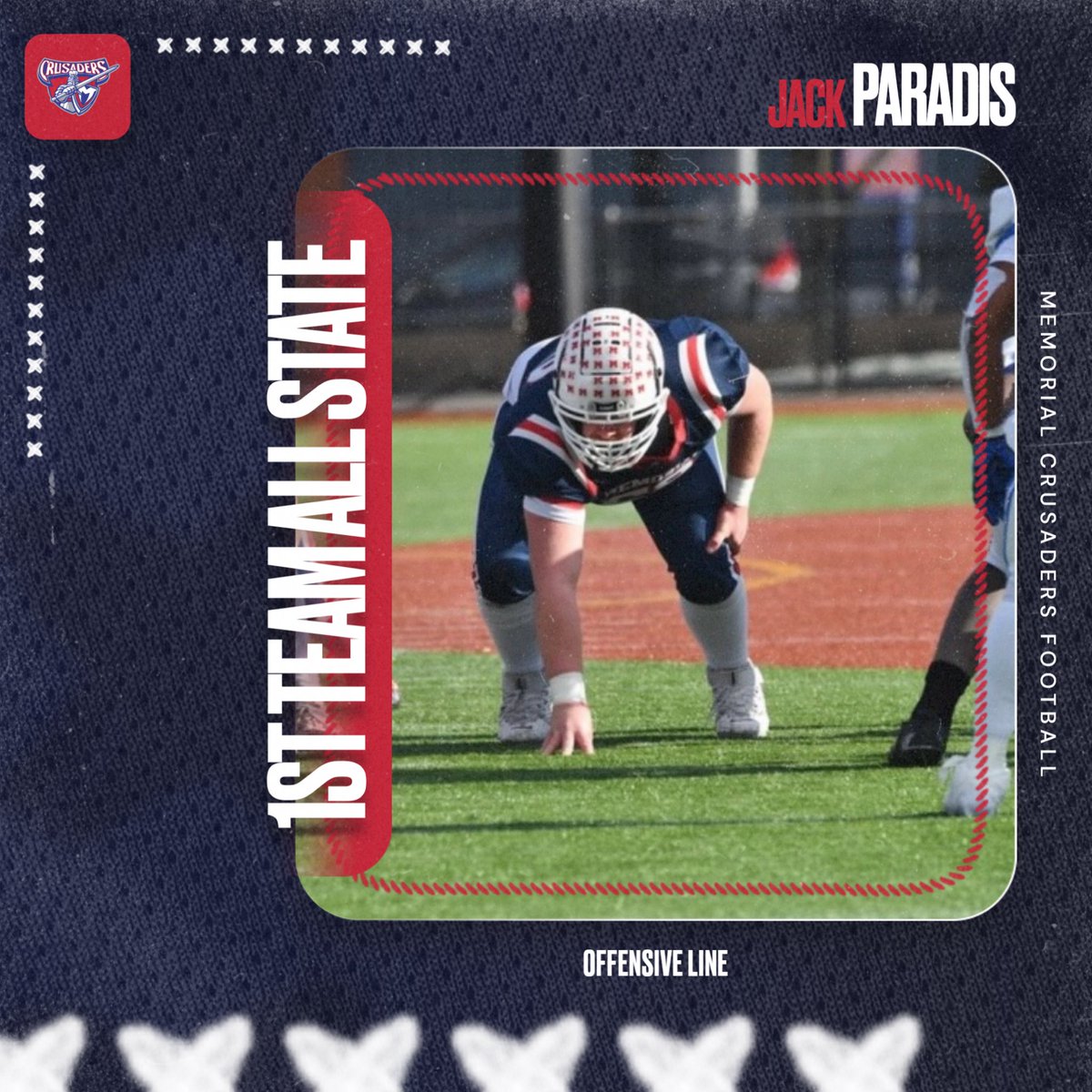 Congratulations to our two Division One All State Players! <a href="/Januel99/">Januel Pena Ramirez</a>  and <a href="/jackparadis52/">Jack Paradis</a> #Tough