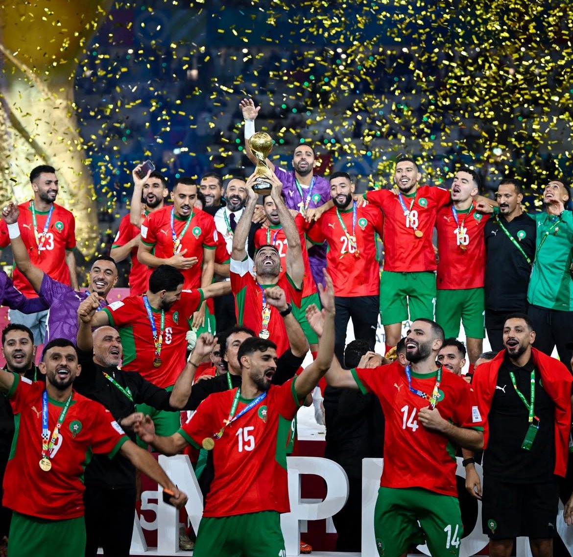 AAbdelwarit's tweet image. Le Maroc,champion arabe 2025 🇲🇦🏆

Félicitations à cette équipe et Chapeau à Tarik Sektioui : après le titre du CHAN et malgré les difficultés, il ne s’est jamais caché derrière les excuses. Il a construit une équipe mêlant jeunesse et expérience et a remporté cette coupe.…