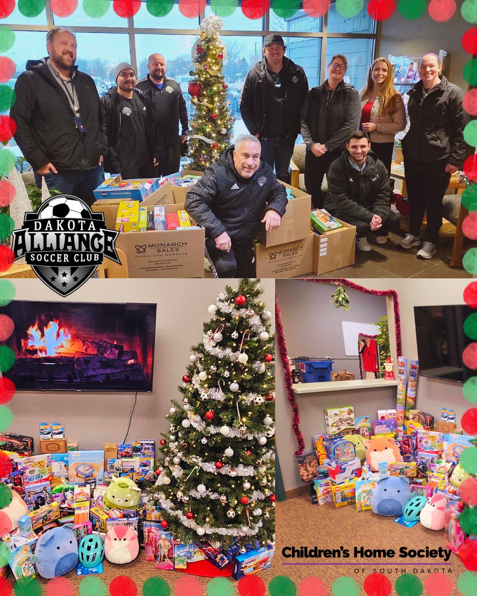 So grateful to deliver presents to Children’s Home Society this season 🎁
Thanks to our members &amp; staff, these gifts are more than toys—they’re reminders that kindness and generosity still lead the way.
#TisTheSeason
#MoreThanAClub