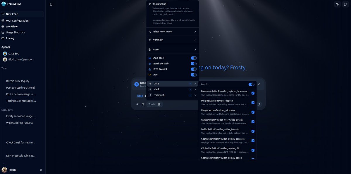 frosty.base.eth ❄️ DeFAI Builder tweet media