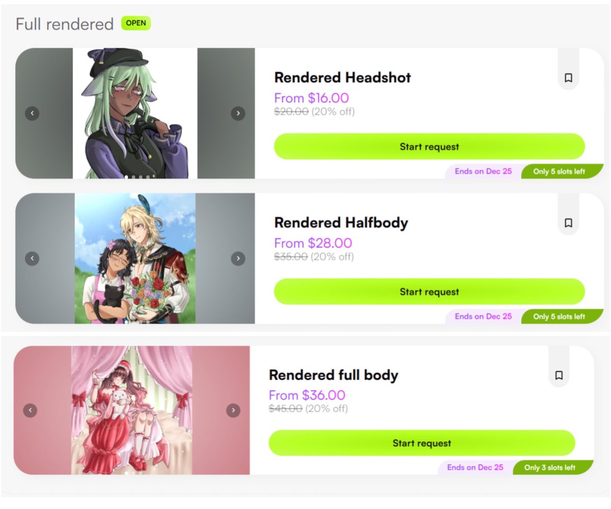 hii I'm so happy to announce that i got verified recently and to celebrate this I'm having discounts on all my services🩷^-^
vgen.co/nonoberry22
↻ &amp; ♡ are appreciated! <3
#VGenComm