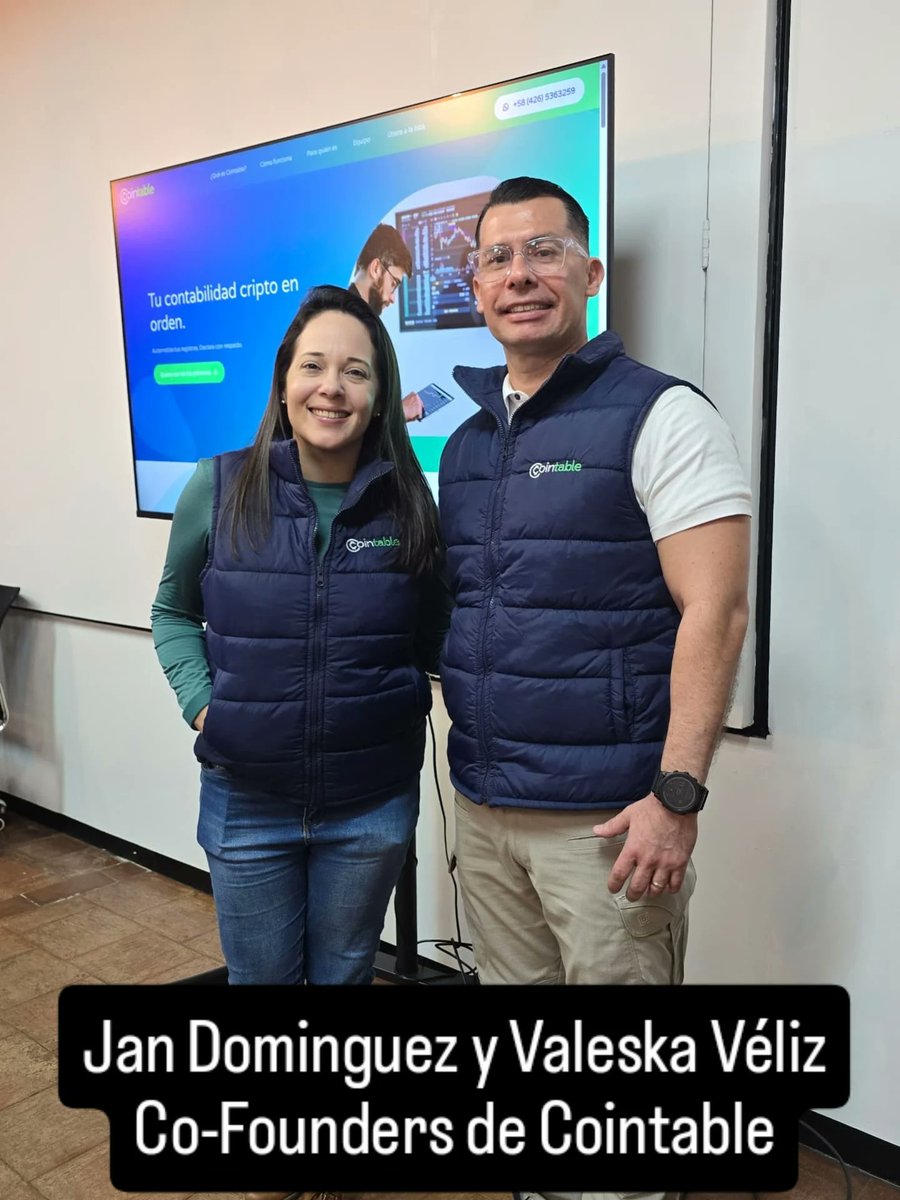 soy_ecommerce's tweet photo. ⚡ Contabilidad Cripto en orden: Presentando a @cointable_app ⚡

Jan de @2_cmr y @valeskaveliz_ unen esfuerzos para crear el primer software de contabilidad para Cripto para cumplir con la legislación local en las empresas. Son ganadores del primer lugar de Plaza Lab de @BANCOPLAZA1 y Pando Lav realizado el pasado Martes.

Conoce más ⬇️

📊 Cointable: app de contabilidad para criptomonedas en Venezuela. Ideal para registrar transacciones, calcular ganancias y cumplir con la normativa BA VEN-NIF Nro. 12. ¡Facilita tu vida fiscal y contable! 💼 #Cripto #Contabilidad

🔄 Funcionalidades: Registro automatizado, reportes detallados, integración con exchanges y wallets, cálculo de ganancias/pérdidas y soporte para declaraciones. ¡Todo en una sola app! 📈 #Fintech #Venezuela

💡 Ventajas: Cumple con la normativa local, ayuda a mantener trazabilidad y documentación, perfecta para traders y comerciantes P2P. ¡Obligatorio para auditar y declarar! 🛡️ #Impuestos Criptoactivos

📋 Cointable reduce el tiempo de contabilidad manual y evita errores en tus registros. Ideal para quienes operan activamente en cripto y necesitan respaldar sus movimientos. 📅 Con el respaldo de la experiencia de Valeska y Jan.

🚀 Usa Cointable para cumplir con SUNACRIP y SENIAT, mantener tus finanzas claras y operar con confianza en el ecosistema cripto venezolano. ¡Actualízate y cumple! 💯 Venezuela Criptocontabilidad

@_AnibalC_ @aguila_tech @AmintoreOficial @Asesoriaptvida