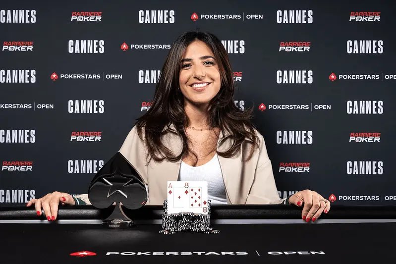 jetonsethommes's tweet photo. 🏆 LAURA SERFATY S’IMPOSE SUR LE WOMEN’S EVENT 220€ À CANNES

Victoire française sur le PokerStars Open Cannes 2025. Laura Serfaty remporte le Women’s Event (46 joueuses) et empoche 2 872 €, signant sa première victoire en live
Copyright : PokerStars https://t.co/zatJGqrepN