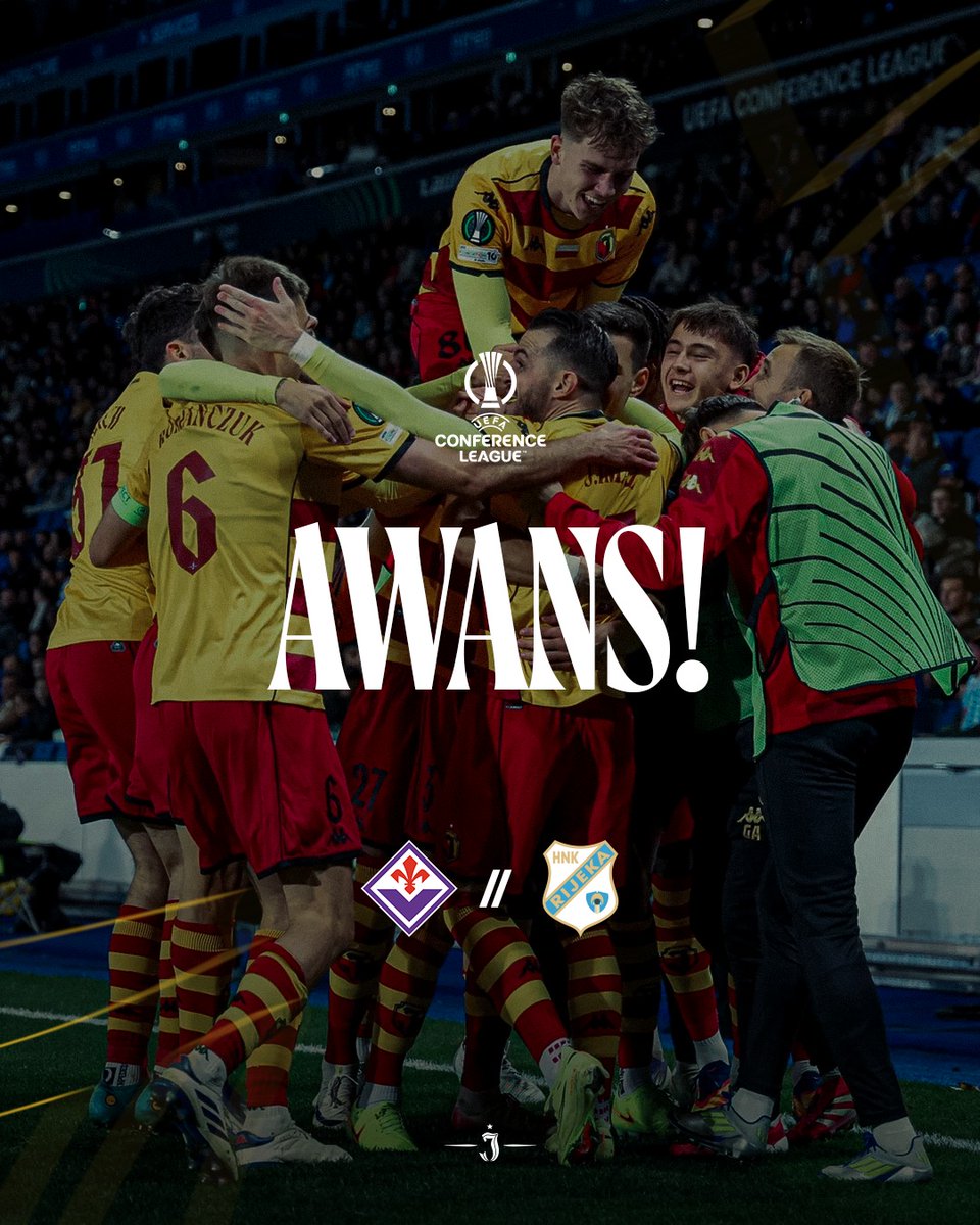 Jagiellonia1920's tweet photo. Jesień była dobra, teraz czeka nas jagiellońska wiosna w @Conf_League 💛❤️. Do gry w Europie wracamy w lutym 💪.

#UECL https://t.co/63AeB1nqng