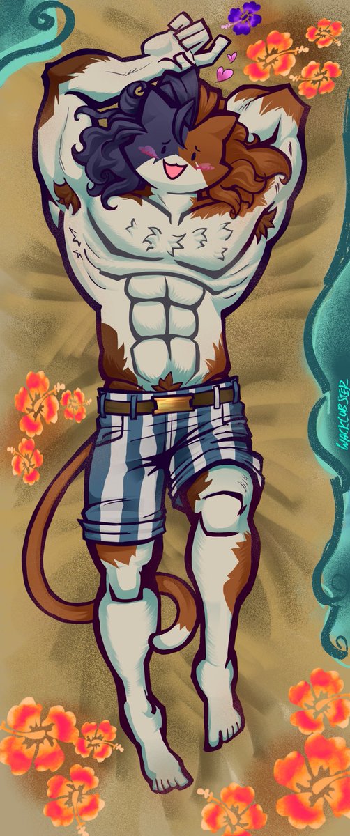 Relaxing in Purradise 🌺🌊
#Meowscles #PurradiseMeowscles #Fortnite #FortniteArt #FortniteFanArt