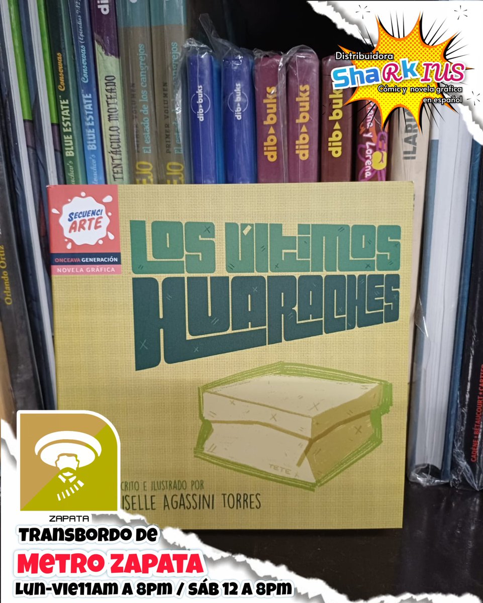 sharkomics's tweet photo. Los últimos huaraches 
@giiss_art
@Pixelatl #Secuenciarte 
$150
Cheto lavó sus tenis un día antes del apocalipsis zombie y ahora solo tiene los huaraches de su abuelo Tete y Cheto los odia, lo que no sabe es que poseen magia que invoca a un dios prehispánico.
Envíos a todo México https://t.co/a08UgyJvxJ