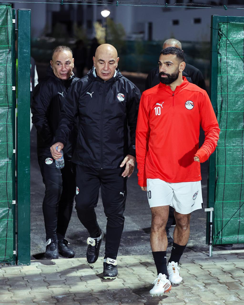 لقطات من المران الأول لـ منتخب مصر في المغرب قبل انطلاق بطولة كأس الأمم الإفريقة يوم الاحد 