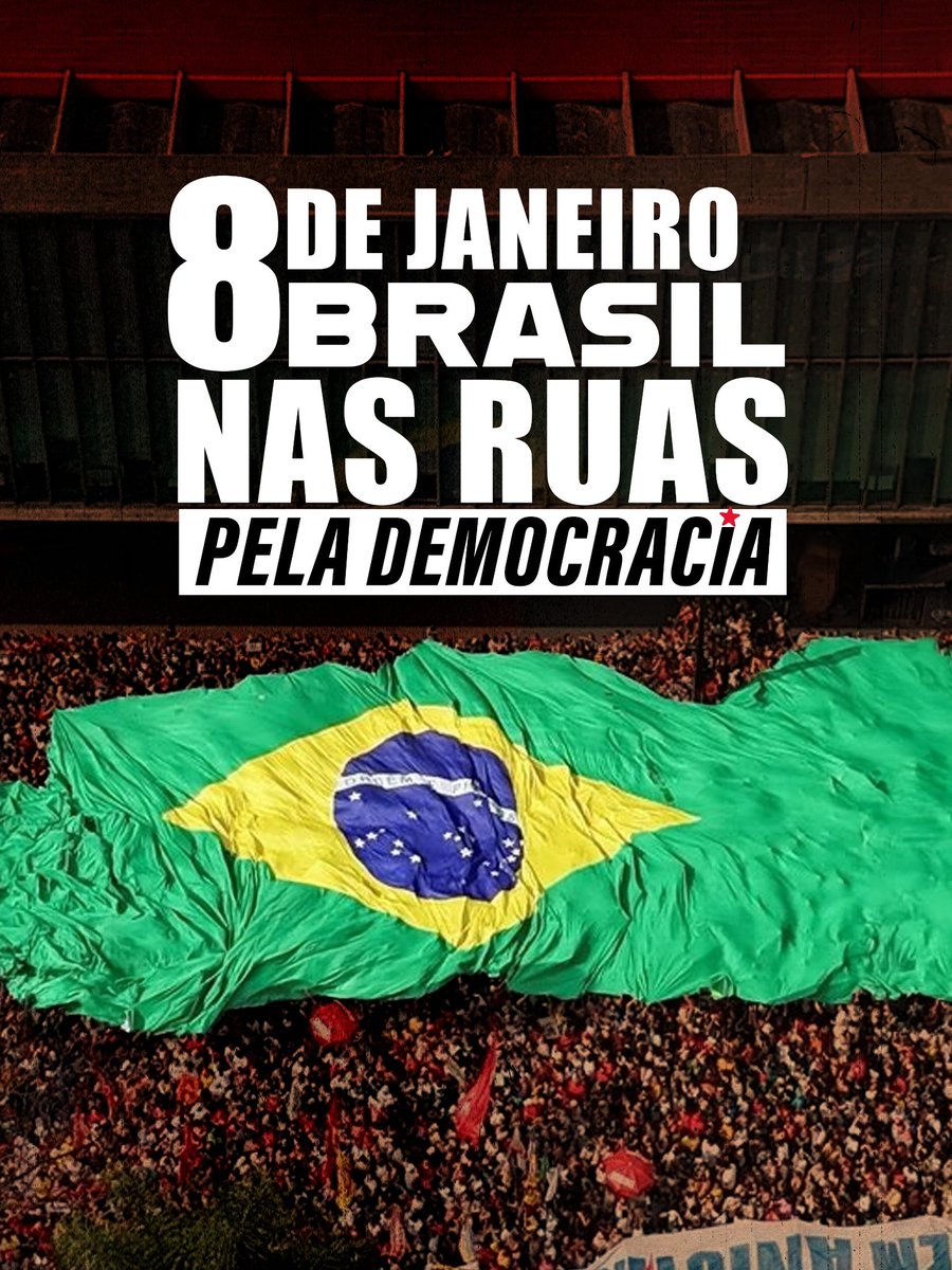 Nosso retorno às ruas já tem data marcada. Preparem-se! 🚩🇧🇷