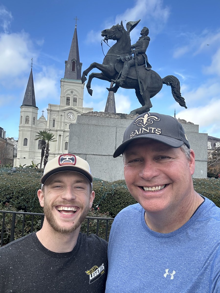 Back where it all began…NOLA⚜️!!!