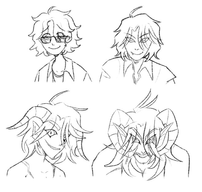 That time hira had a devilman AU