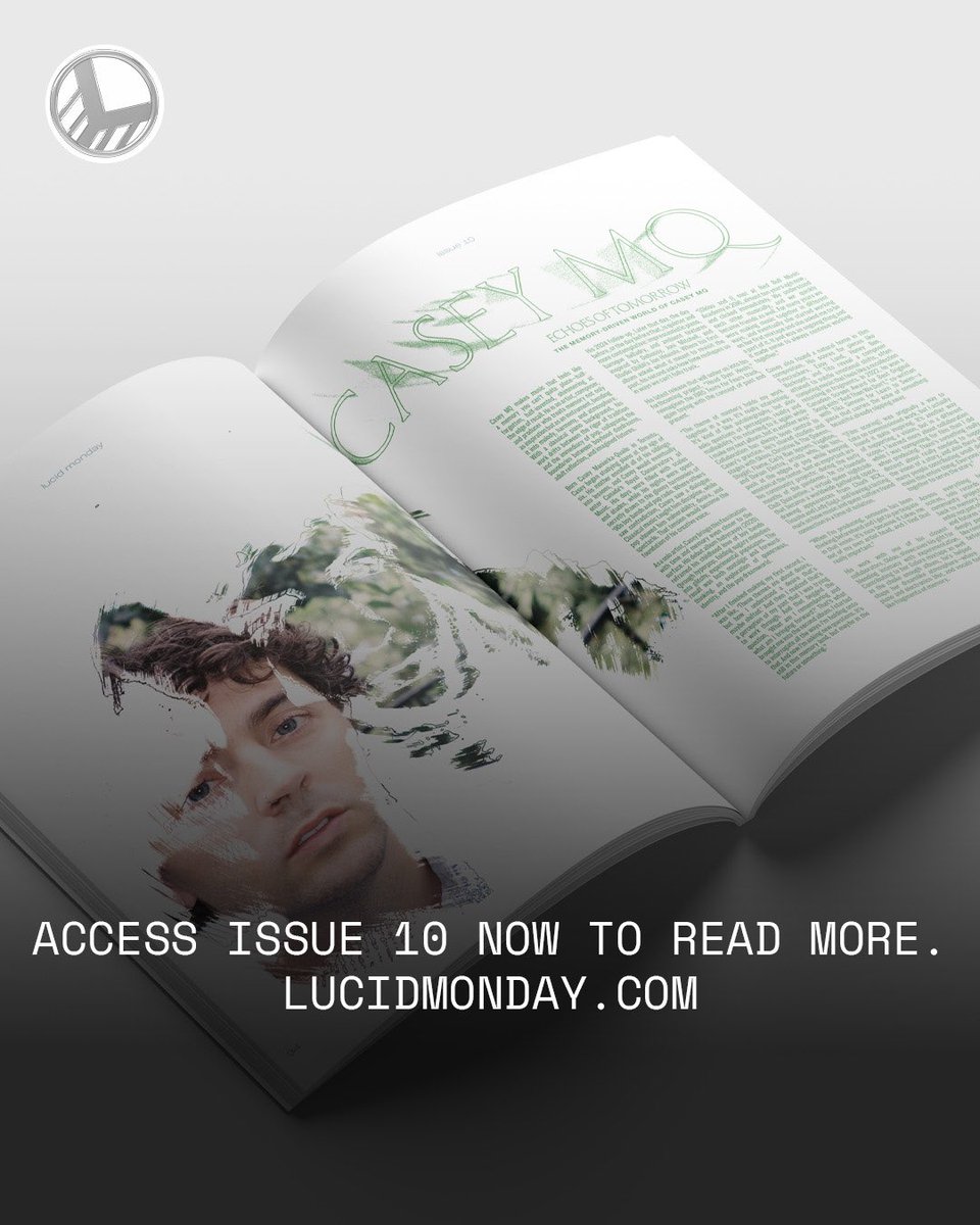 Lucid_Monday's tweet photo. We caught up with Casey MQ to talk about music as recollection, how fragments of childhood, desire, and imagined futures shape his songwriting, compositions, and evolving creative work.

Read the full interview available now at https://t.co/qgbtedFfyJ https://t.co/di3xLObnEa