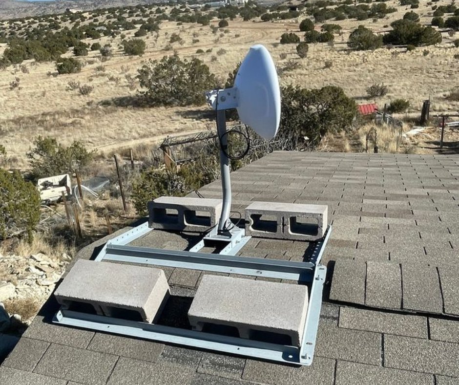 nmsurf_internet's tweet photo. 🚀 Install update: This month so far we’ve completed broadband installs in Santa Fe and a GigWave install in Madrid, NM—bringing fast, reliable internet to more New Mexico homes. Local service. Real speeds. Built for NM. #NewMexicoInternet #SantaFeNM #MadridNM #Broadband #GigWave https://t.co/fcOFfOHWZe