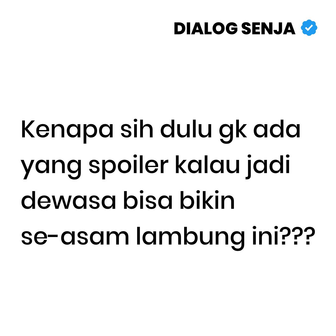 Dialog Senja tweet media