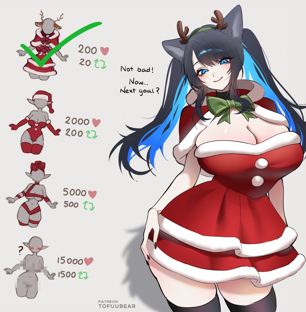 Tofuubearart's tweet image. Rare sight of Reiko with twin tails unlocked! 
Thoughts?🤔