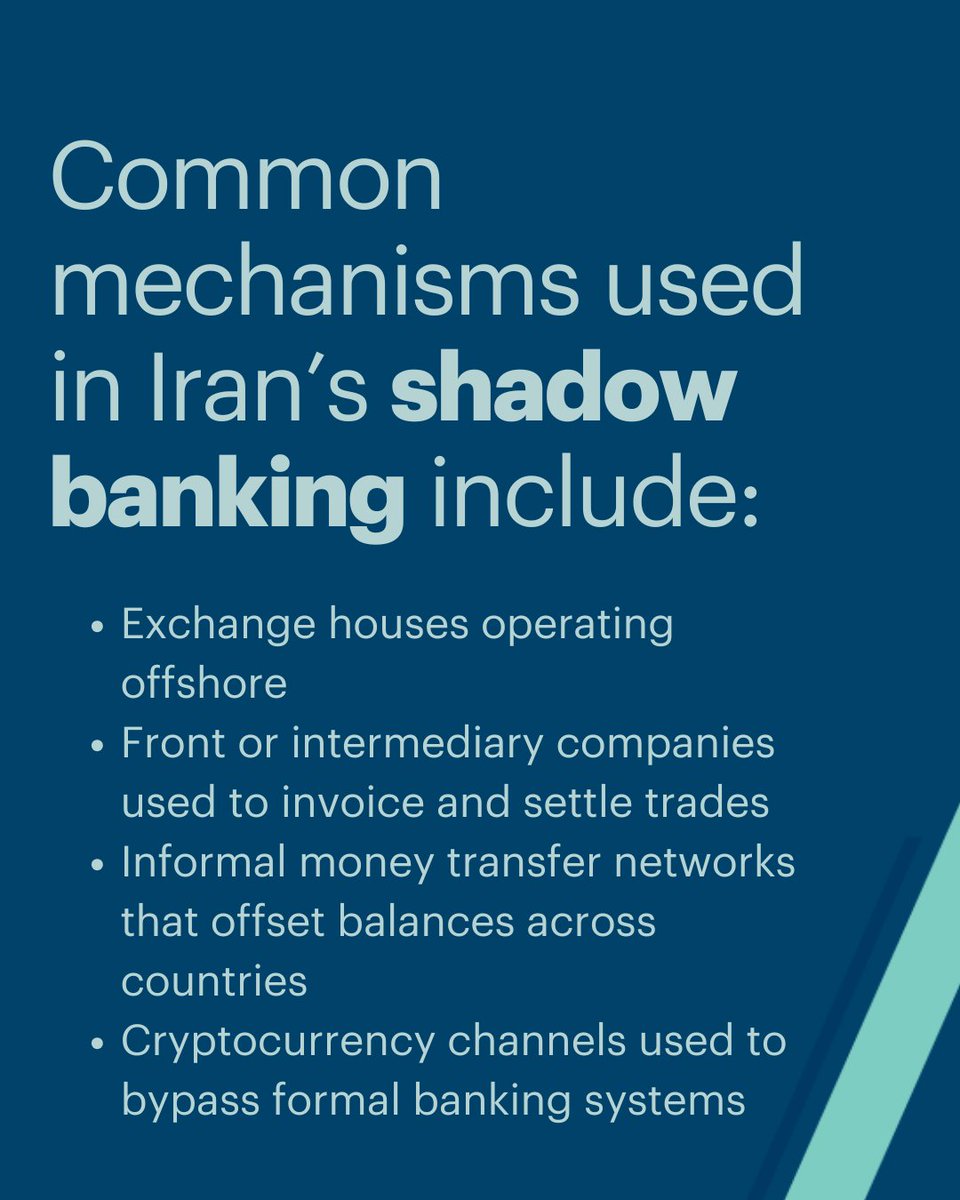 AUSTRAC's tweet photo. Can you spot the signs of shadow banking?

The Australian Sanctions Office, @DFAT &amp; AUSTRAC have issued a new advisory note on Iran’s shadow banking system. Identify the common indicators here: https://t.co/ievXXQKXsP https://t.co/gjSduLzPid
