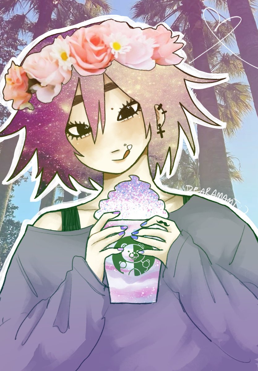 Playing Major Lazer &amp; DJ Snake’s Lean On on my iPhone SE feeling CRAZY #kokichiouma