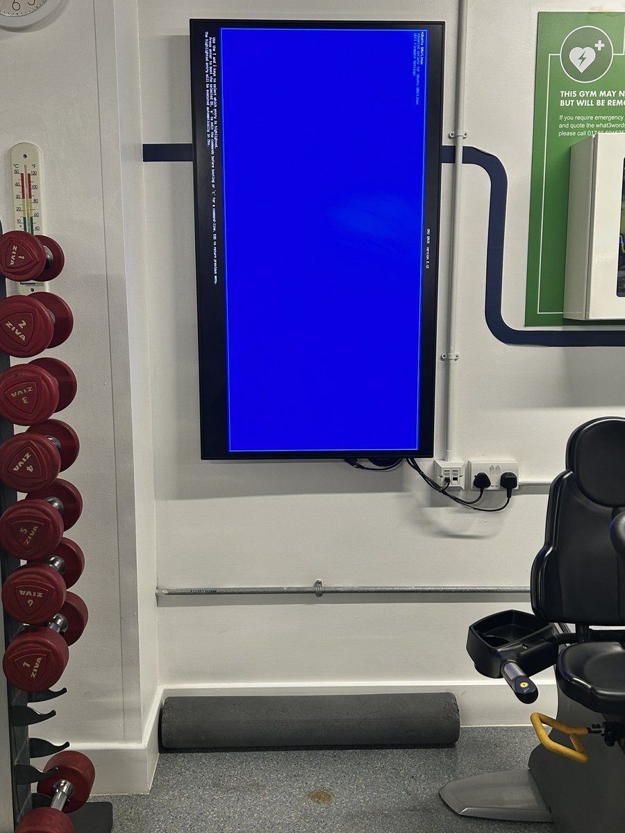 There is no escape from #Linux🐧. 
Empowering physical fitness. 🏋🏽